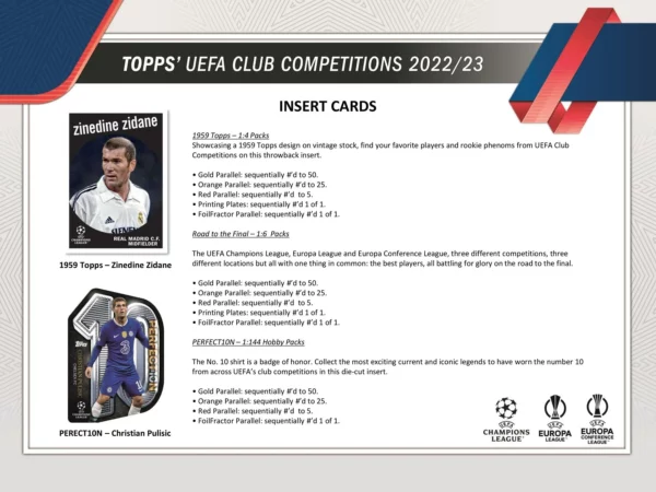 2022/23 Topps UEFA Club Competitions Soccer Hobby Box - Image 6