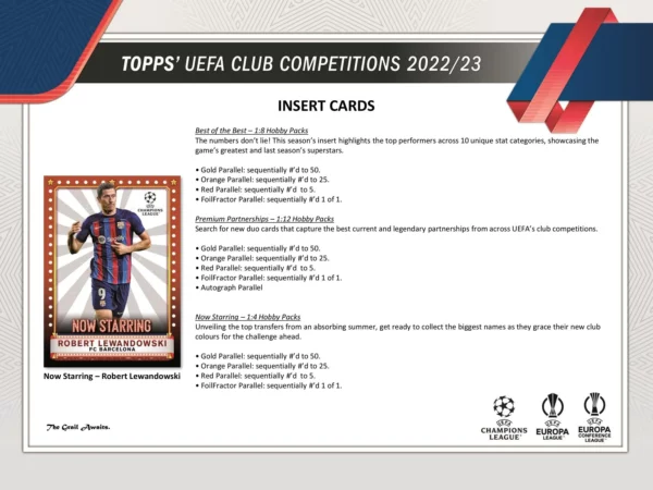 2022/23 Topps UEFA Club Competitions Soccer Hobby Box - Image 5