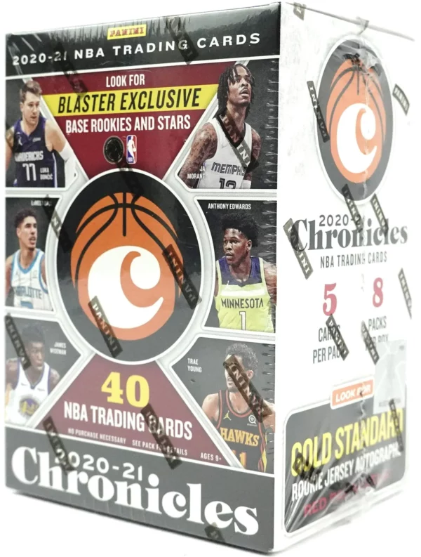 2020/21 Panini Chronicles Basketball 8-Pack Blaster Box (Pink Parallels!) - Image 2