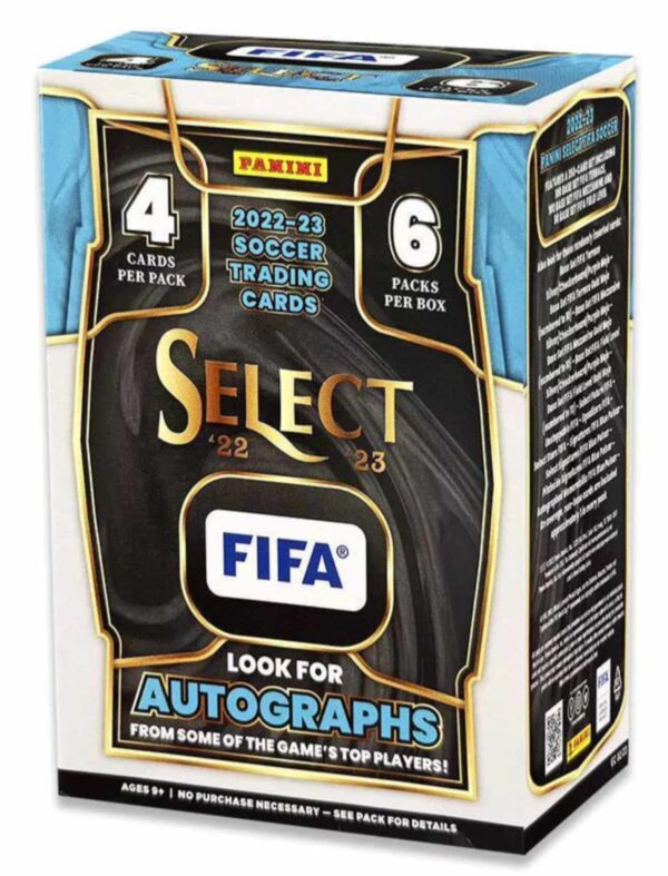 2022/23 Panini Select FIFA Soccer 6-Pack Blaster Box