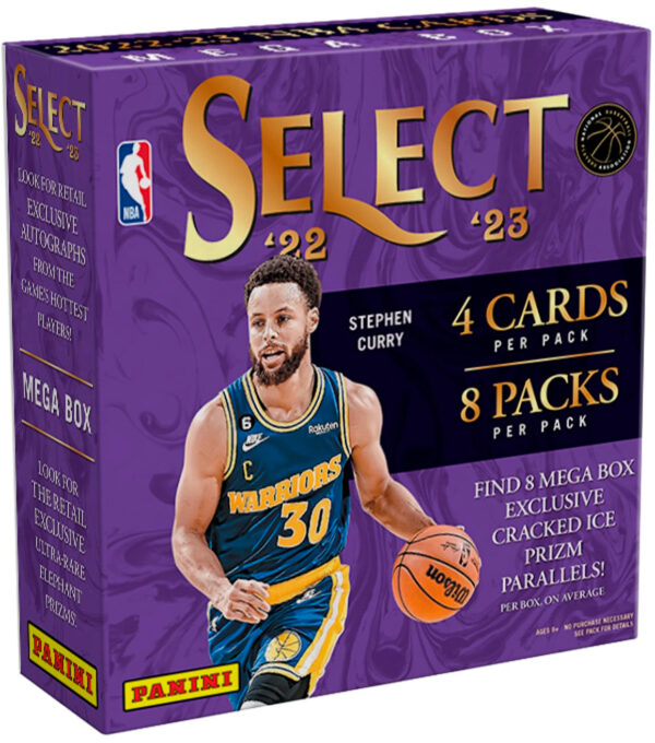 2022/23 Panini Select Basketball 32-Card Mega Box