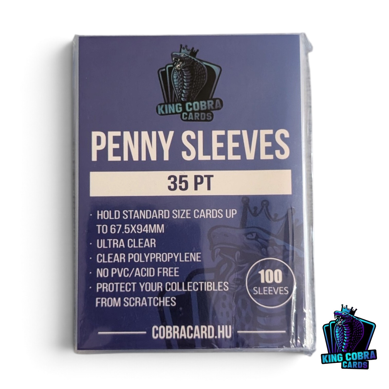 King Cobra Cards Penny Sleeves 35 PT