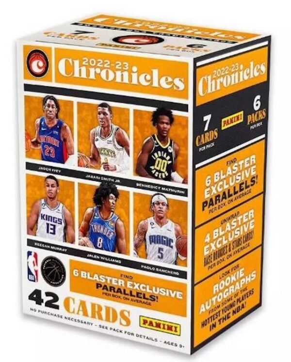 2022/23 Panini Chronicles Basketball 6-Pack Blaster Box
