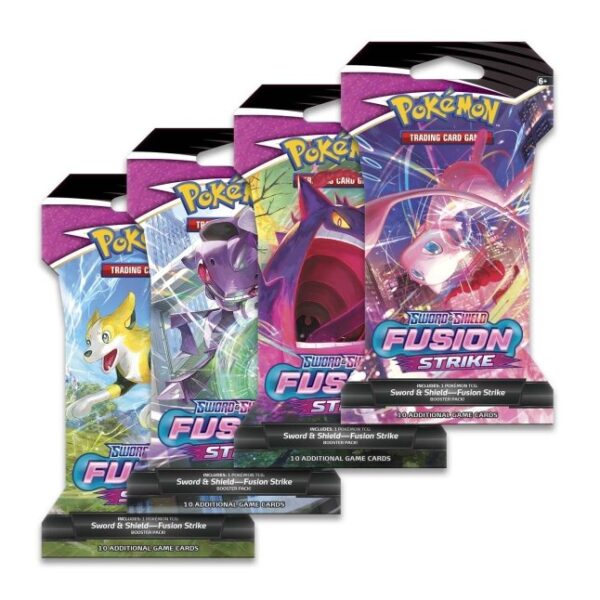 Pokemon Sword & Shield: Fusion Strike Sleeved Booster Pack