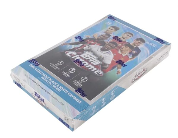 2022/23 Topps Chrome UEFA Club Competitions Soccer Hobby LITE Box - Image 2