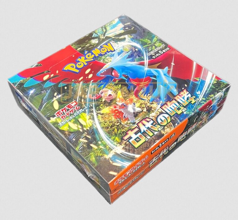 Salamence Featured Booster Pack Japanese Pokemon Ancient Roar Booster Pack  SV4K - Paradox Rift, Factory Sealed, Collectible Pokemon Booster Box