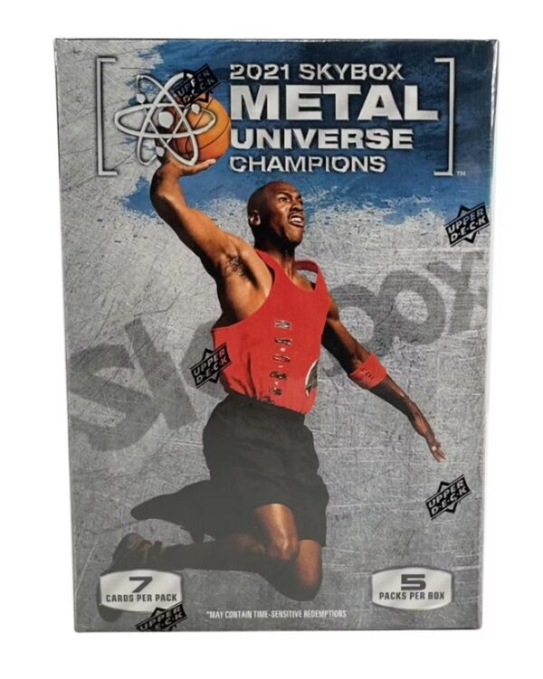 2021 Upper Deck Skybox Metal Universe Champions 5-Pack Blaster Box