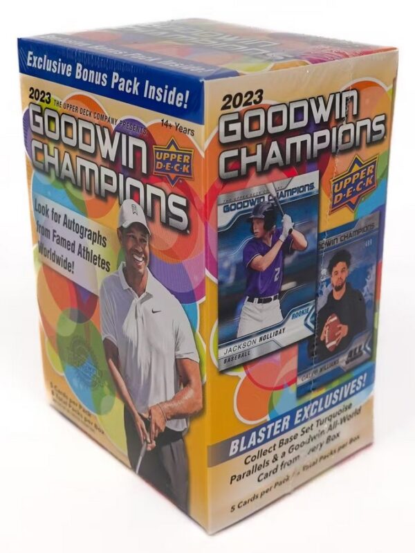 2023 Upper Deck Goodwin Champions 8-Pack Blaster Box - Image 2
