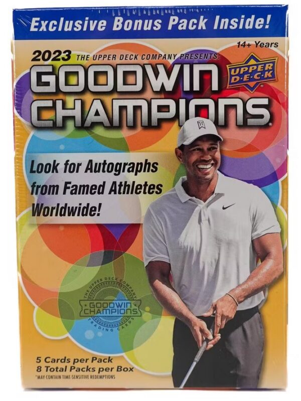 2023 Upper Deck Goodwin Champions 8-Pack Blaster Box