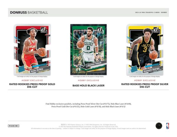 2023/24 Panini Donruss Basketball Hobby Box - Image 3