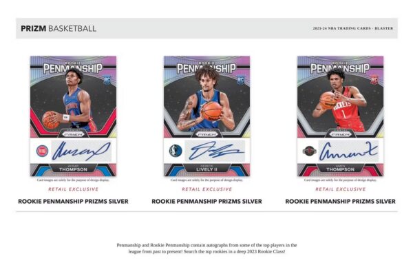 2023/24 Panini Prizm Basketball 6-Pack Blaster Box (Ice Prizms!) - Image 4