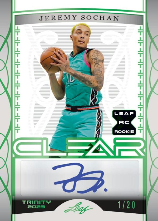 2022/23 Leaf Trinity Basketball Hobby Box - Image 6