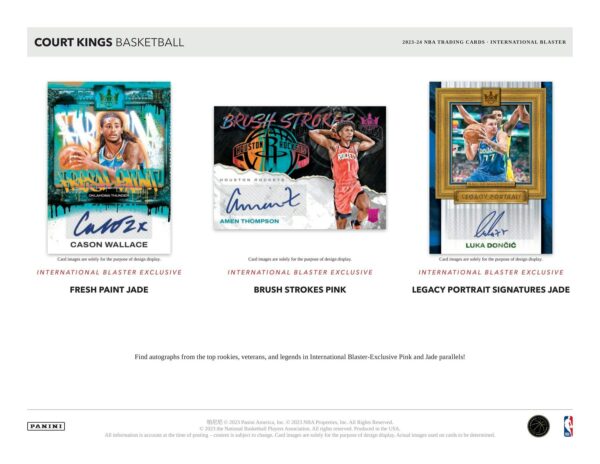 2023/24 Panini Court Kings Basketball 6-Pack Blaster Box - Image 3