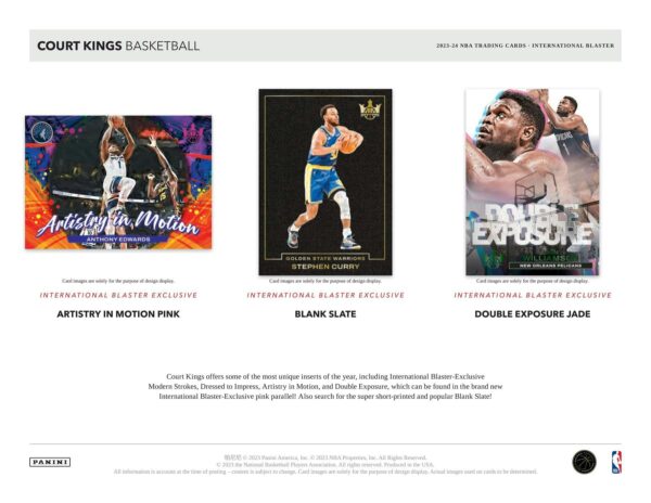 2023/24 Panini Court Kings Basketball 6-Pack Blaster Box - Image 5