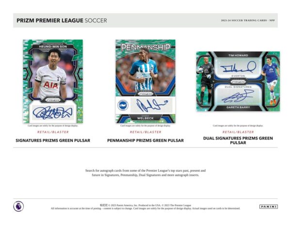 2023/24 Panini Prizm Premier League EPL Soccer Retail 24-Pack Box - Image 4