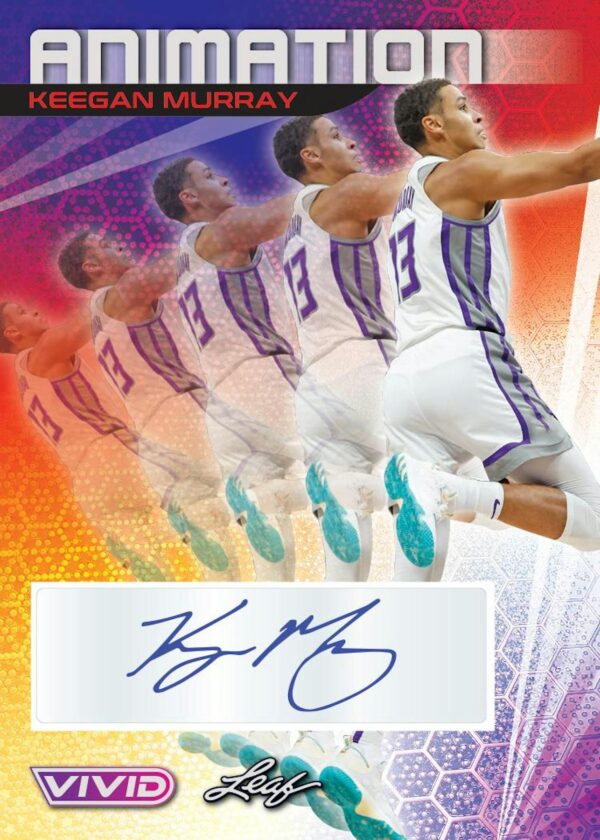 2022/23 Leaf Vivid Basketball Hobby Box - Image 4