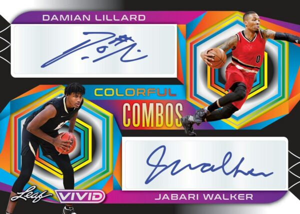 2022/23 Leaf Vivid Basketball Hobby Box - Image 7