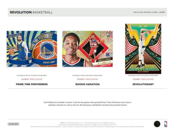 2023/24 Panini Revolution Basketball Hobby Box - Image 4
