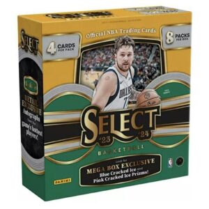 2023/24 Panini Select Basketball Mega Box (Blue Cracked Ice!)