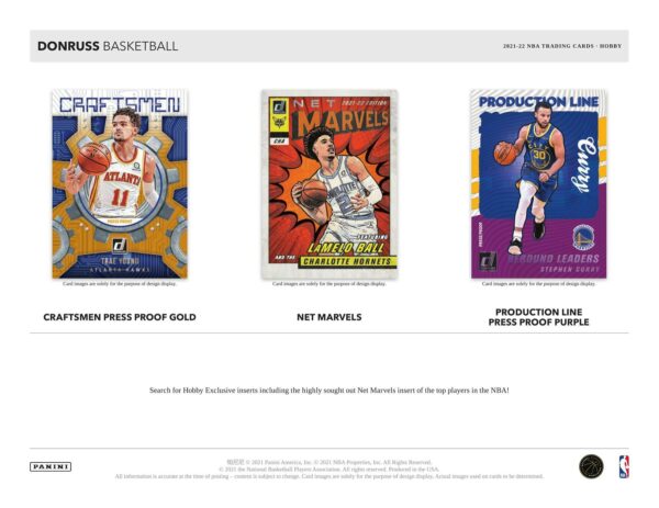2021/22 Panini Donruss Basketball Hobby Box - Image 6