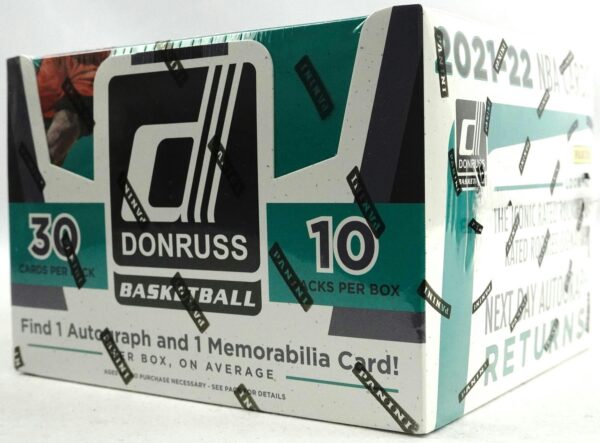 2021/22 Panini Donruss Basketball Hobby Box - Image 3