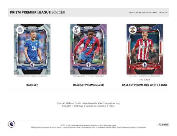 2021/22 Panini Prizm Premier League EPL Soccer Jumbo Value Pack - Image 2