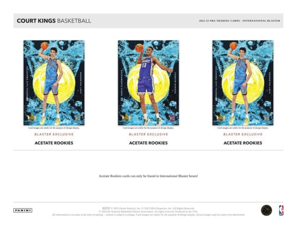 2022/23 Panini Court Kings Basketball International 6-Pack Blaster Box - Image 3