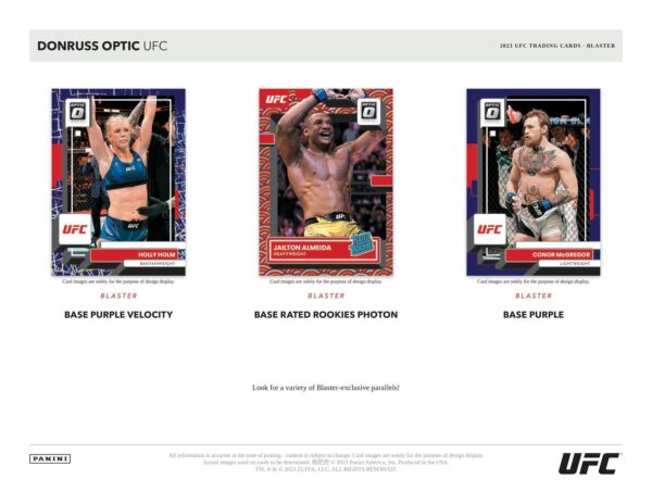 2023 Panini Donruss Optic UFC 6-Pack Blaster Box - Image 3
