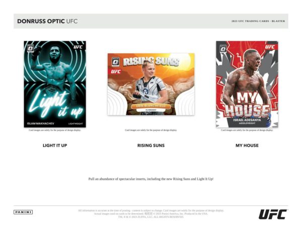 2023 Panini Donruss Optic UFC 6-Pack Blaster Box - Image 4