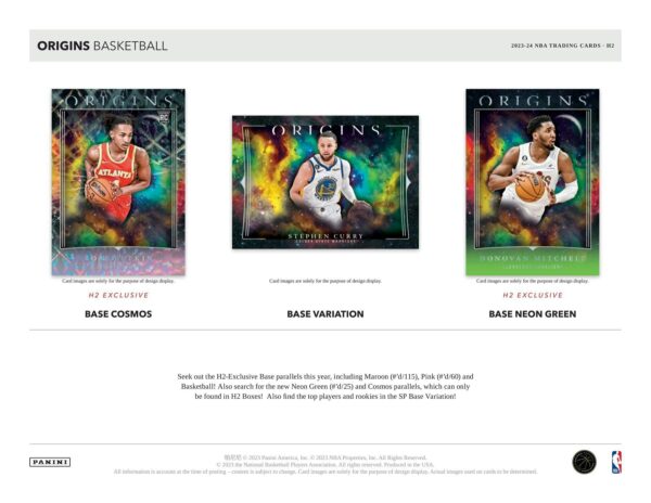 2023/24 Panini Origins Basketball H2 Box - Image 5