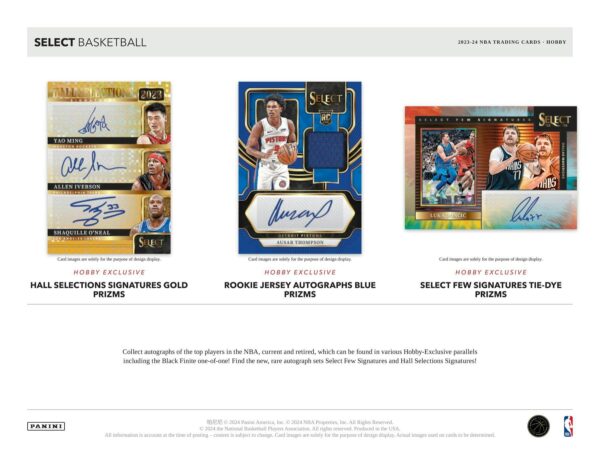 2023/24 Panini Select Basketball Hobby Box - Image 4