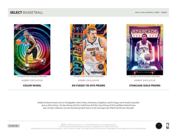 2023/24 Panini Select Basketball Hobby Box - Image 5