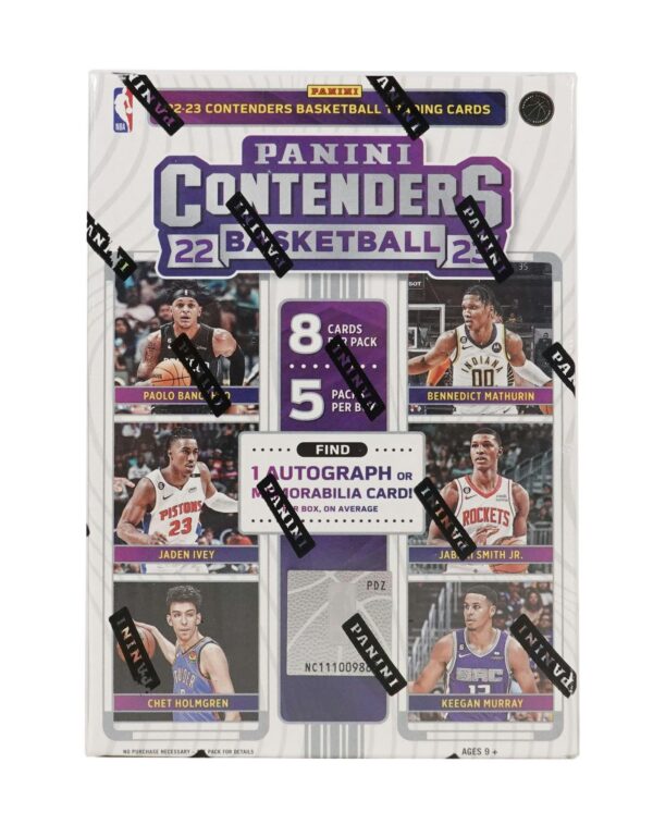 2022/23 Panini Contenders Basketball 5-Pack Blaster Box