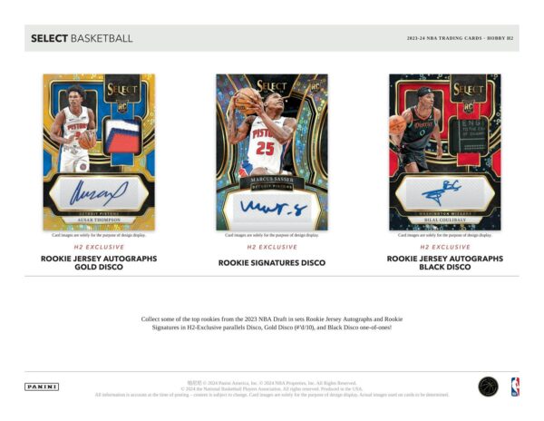 2023/24 Panini Select Basketball H2 Box - Image 3