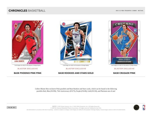 2021/22 Panini Chronicles Basketball Hanger Pack - Image 2