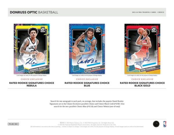 2023/24 Panini Donruss Optic Basketball Choice Box - Image 3