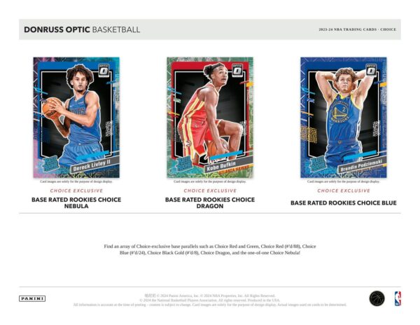 2023/24 Panini Donruss Optic Basketball Choice Box - Image 4