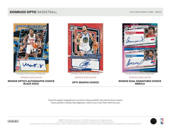 2023/24 Panini Donruss Optic Basketball Choice Box - Image 5