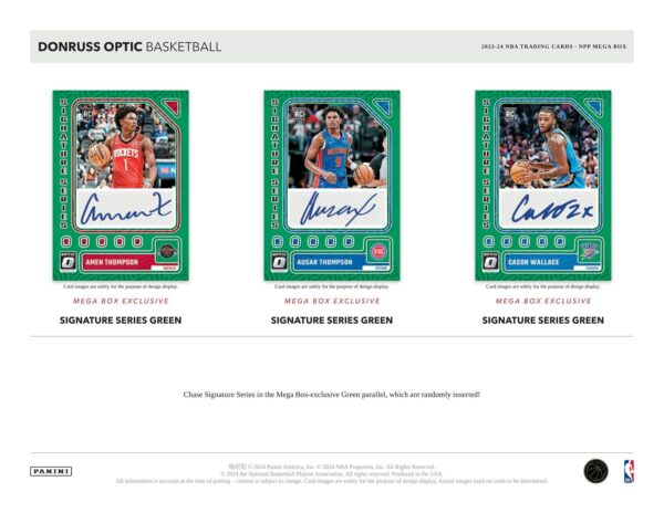 2023/24 Panini Donruss Optic Basketball Mega Box (Hyper Pink Prizms) - Image 3
