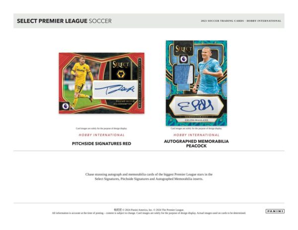 2023/24 Panini Select EPL Soccer International Hobby Box - Image 5