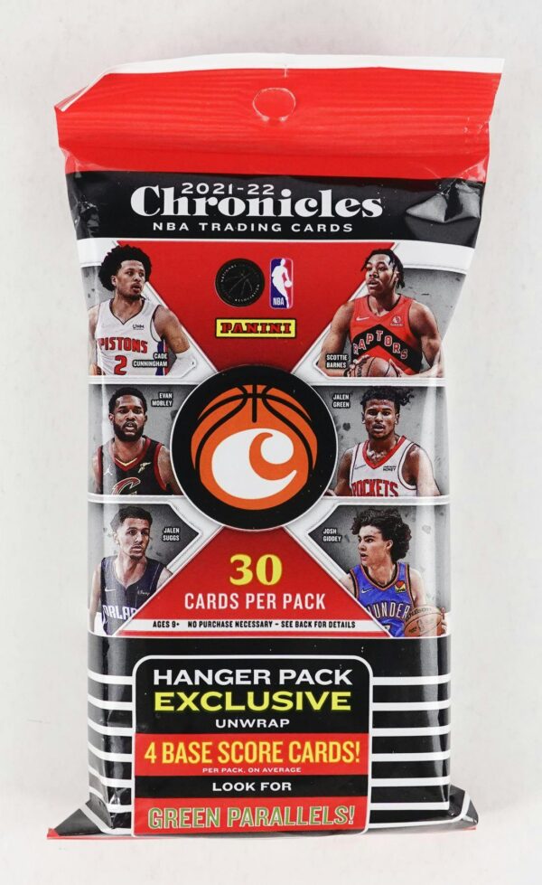 2021/22 Panini Chronicles Basketball Hanger Pack