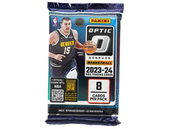 2023/24 Panini Donruss Optic Basketball Mega Box (Hyper Pink Prizms) - Image 2
