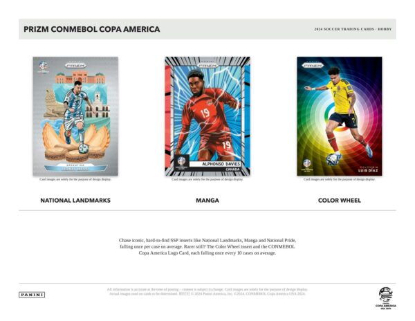 2023/24 Panini Prizm Copa America Soccer Hobby Box - Image 6