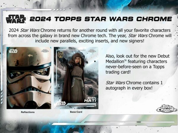 Star Wars Chrome Hobby Box (Topps 2024) - Image 14