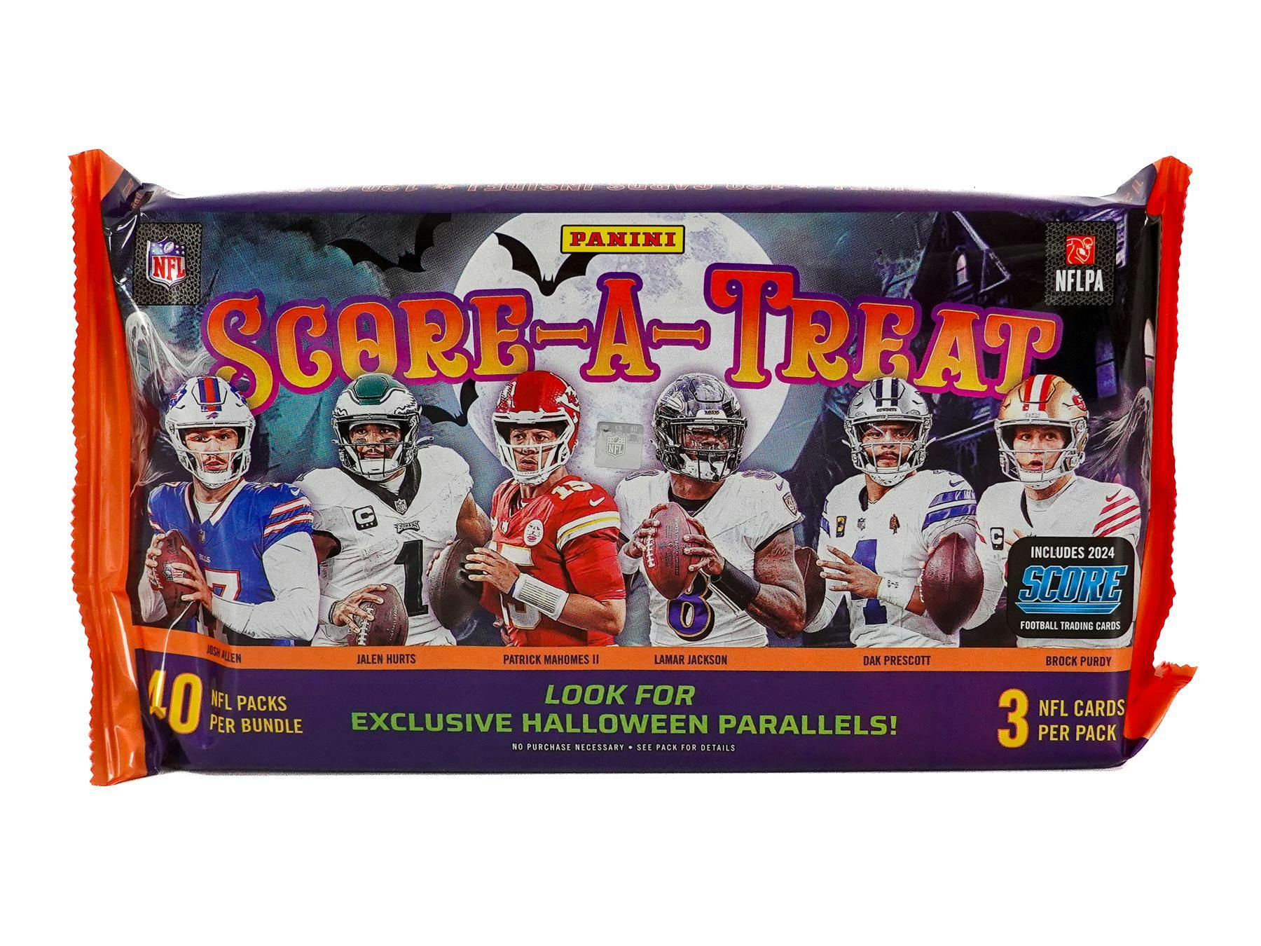 2024 Panini ScoreATreat Football Card Pack Halloween Bundle (40 Packs