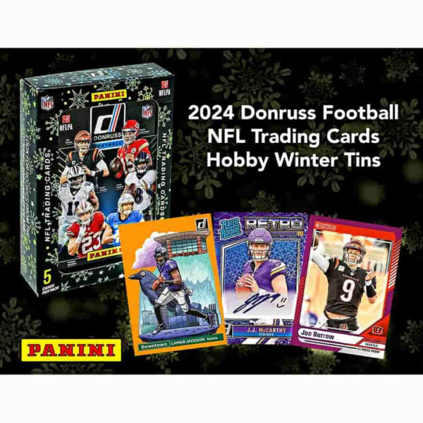 2024 Panini Donruss Football Winter Tin - Image 2