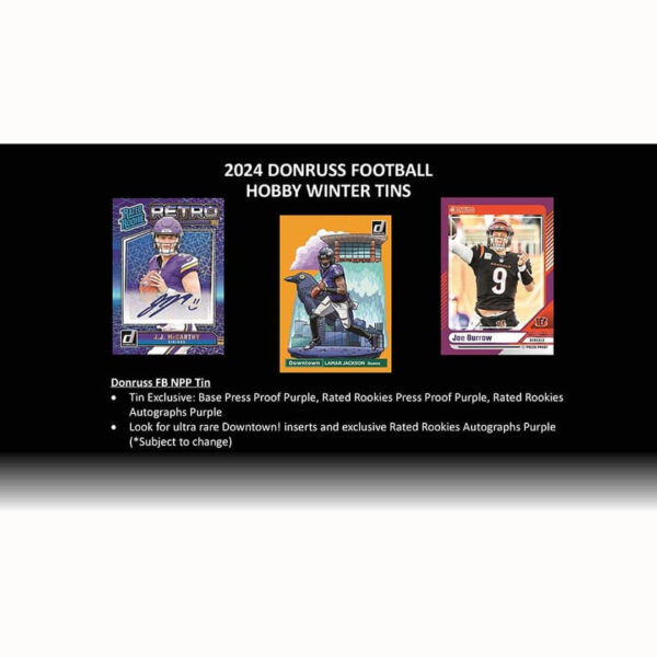 2024 Panini Donruss Football Winter Tin - Image 3