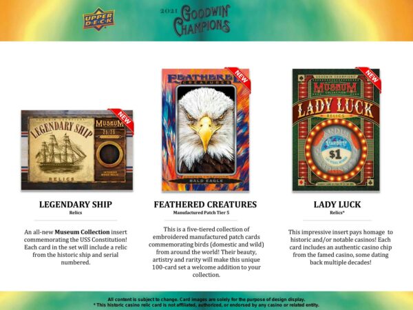 2021 Upper Deck Goodwin Champions CDD Exclusive Hobby Box - Image 5