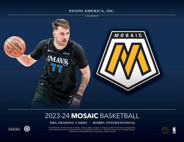 2023/24 Panini Mosaic Basketball International Hobby Box - Image 4