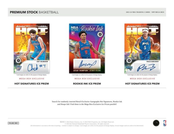 2023/24 Panini Premium Stock Basketball Mega Box - Image 4
